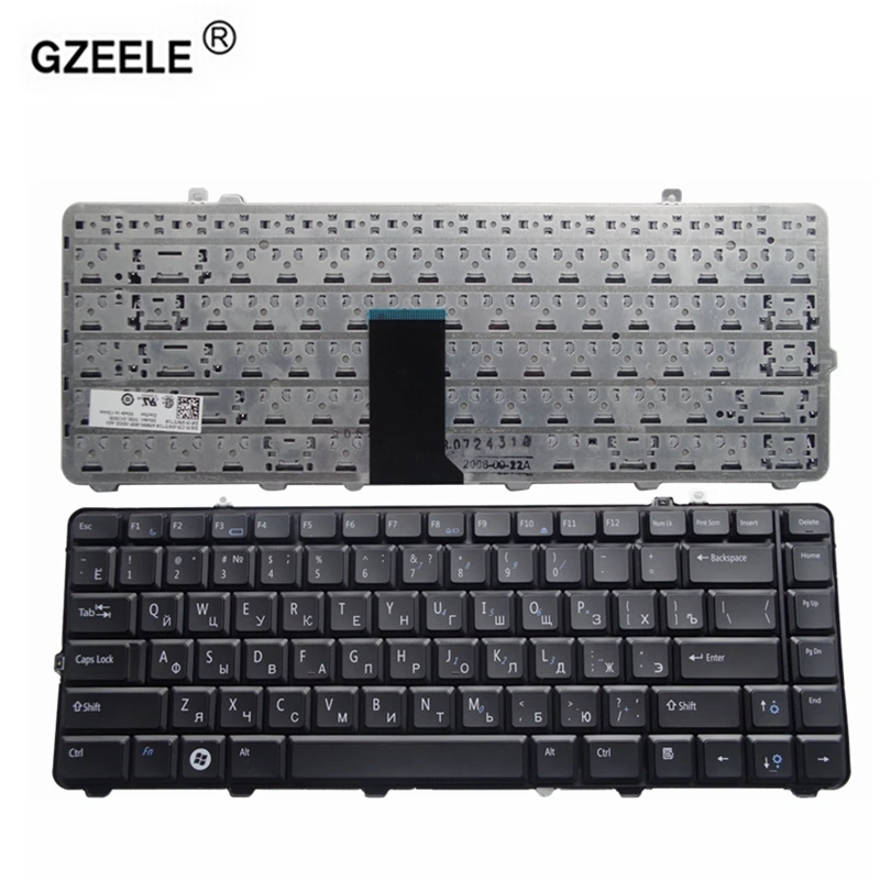 

RUSSIAN Laptop Keyboard for Dell 1535 D1535 1531 1536 1537 1435 1555 PP39L PP24L RU layout black color new keyboard