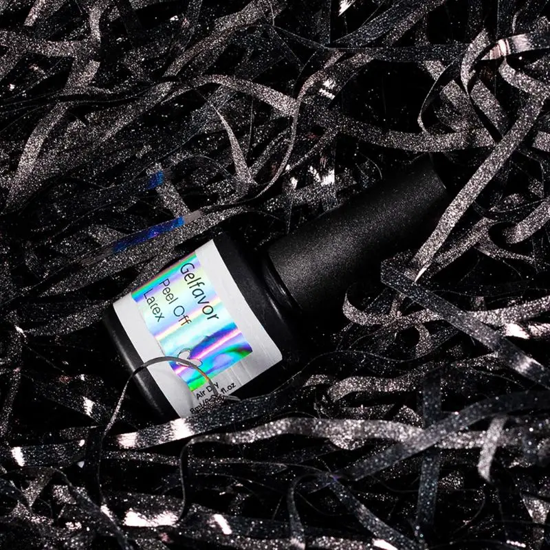 

8ml Anti-overflow Glue Peel Off Nail Polish Edge Protection Anti-freezing Art Liquid Latex Nails Cuticle Guard Protector C1FF