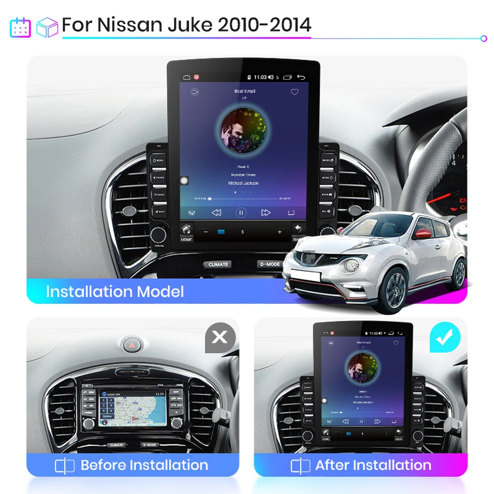 Автомобильный мультимедийный плеер экран 2010 дюйма под управлением Android 2014 с Wi Fi