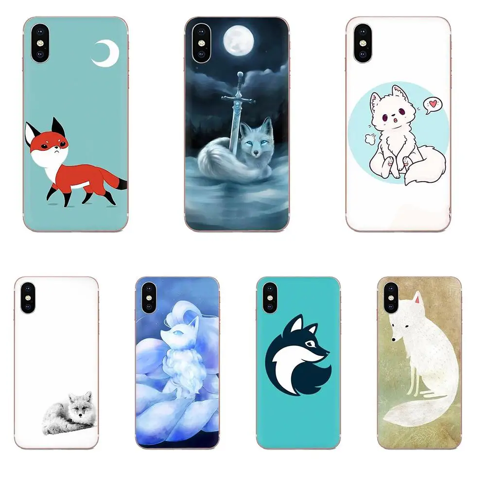 Мягкий модный чехол для Xiaomi Redmi Note 2 3 3S 4 4A 4X 5 5A 6 6A Pro Plus Arctic Fox|Бамперы| |