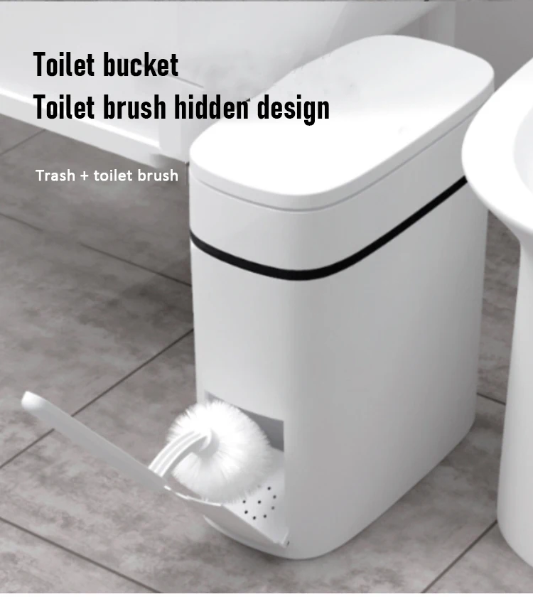 Умная корзина для мусора 12 л мусорный бак ванной с одним щелчком держатель на