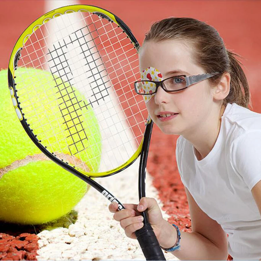 

50pcs Cartoon Large Pattern Color Squint Amblyopia Eye Patch Eye Full Cover Opaque Child Amblyopia Training Orthoptic Eyeshade