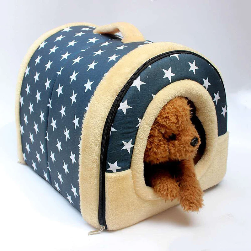 

Net Red Teddy Dog House Cat House Removable And Washable Dog Pet Supplies Small Dog Cat Dog Bed Dog House Four Seasons General