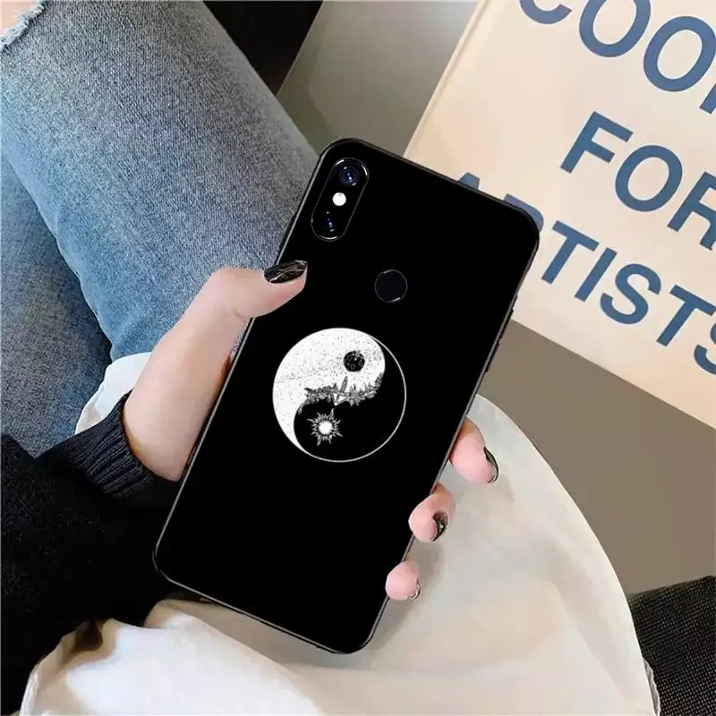 

Taiji Yin Yang Eight Diagrams Chinese Kongfu Phone Case For Xiaomi Redmi note 7 8 9 t max3 s 10 pro lite coque funda shell cover