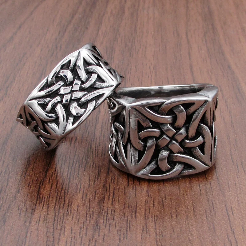 Винтажные амулет Bague кольца для мужчин и женщин славянские Svarog талисман звезда