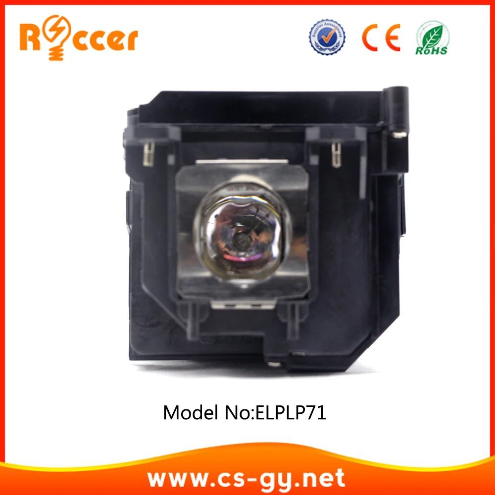 ROCCER Высококачественная Сменная Лампа для проектора ELPLP71 / V13H010L71 лампы EPSON|projector lamp