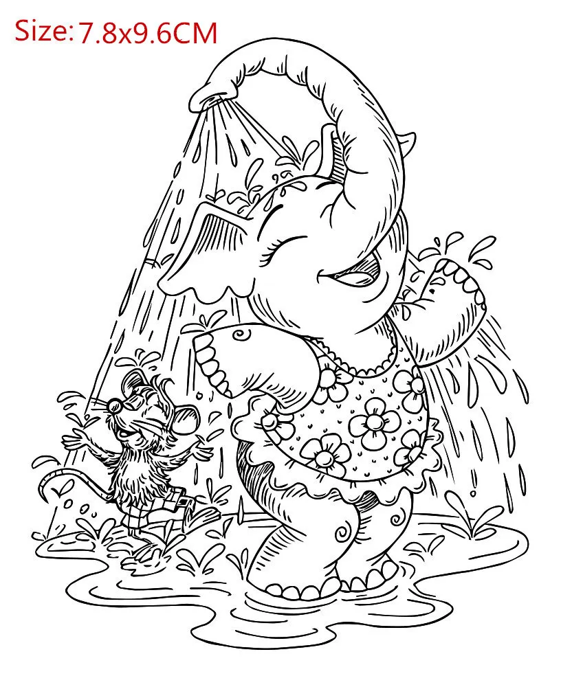 Новый силиконовый спрей в виде слона фотоальбом бумажная карта