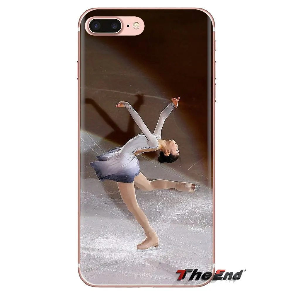 Прозрачный мягкий чехол для iPod Touch Apple iPhone 4 4s 5 5S SE 5C 6 6S 7 8 X XR XS Plus MAX фигурное катание