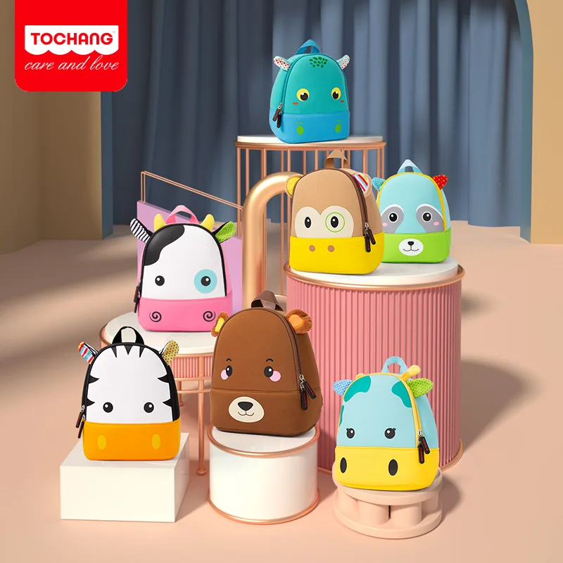 

Children's Schoolbag Children's Kindergarten Backpack Cartoon Animal Diving Material Backpack School Bag