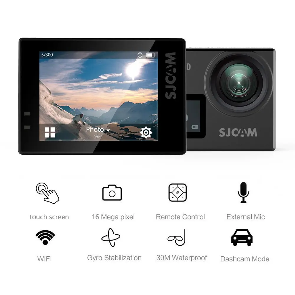 SJCAM SJ6 серия LEGEND Legend Air Экшн-камера 4K 2 0 &quotсенсорный экран с пультом дистанционного
