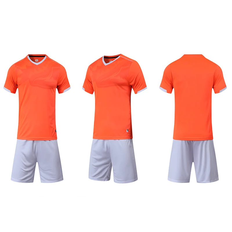 Мужская красная футбольная майка с коротким рукавом комплект футбольной формы