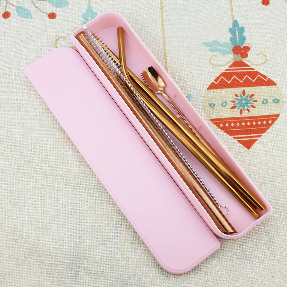 5 шт. соломенная многоразовая нержавеющая сталь Питьевая солома металлическая