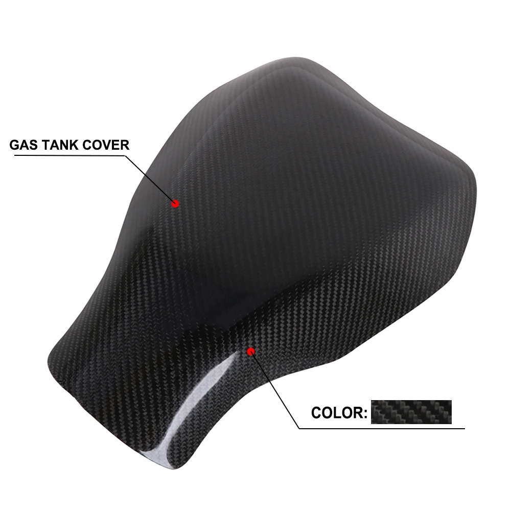 

Motorcycle Carbon Fiber Gas Tank Cover Guard Protector For KAWASAKI Ninja250 Ninja 250 EX250 2008 2009 2010 2011 2012
