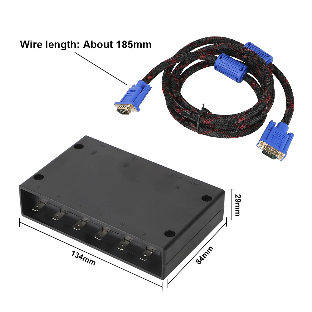 12 В/24 В 6 банд светодиодный переключатель панель тонкая сенсорная управления