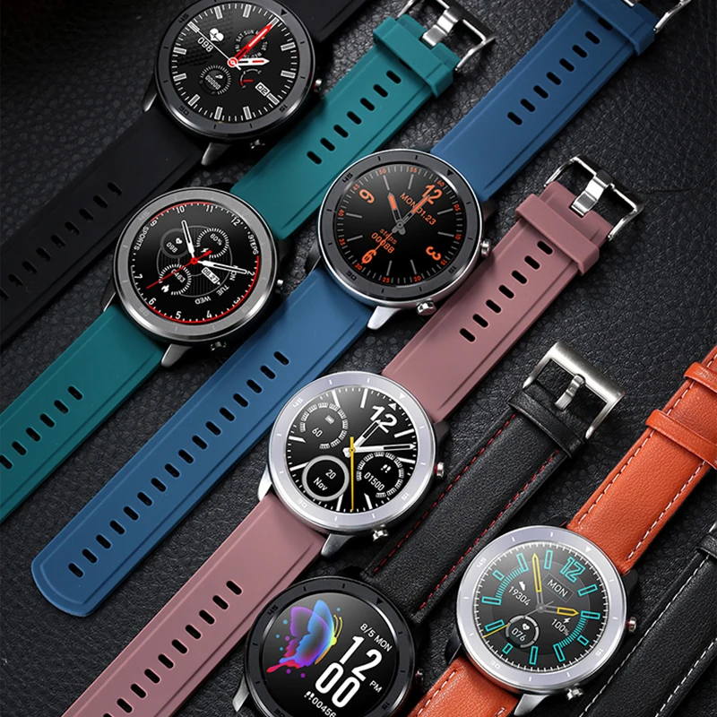 DT78 Смарт часы мужские и женские Smartwatch IP68 Водонепроницаемый 1 3 дюймов полный