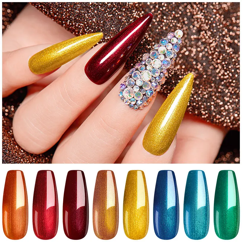 Набор УФ-гель-лаков MEET ACROSS полуперманентный Праймер верхнее покрытие 8 мл стойкий