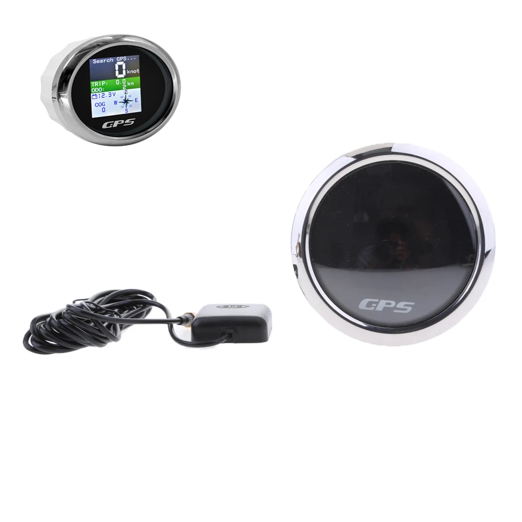 Gps Цифровые лодочные датчики спидометра Speedo 85mm SOG COG 12 V/24 V морской