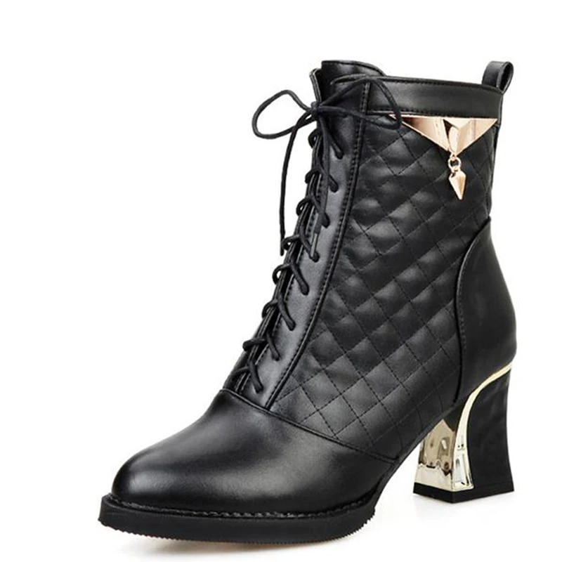 Женские ботильоны на платформе и высоком каблуке со шнуровкой|ankle boots for women|boots