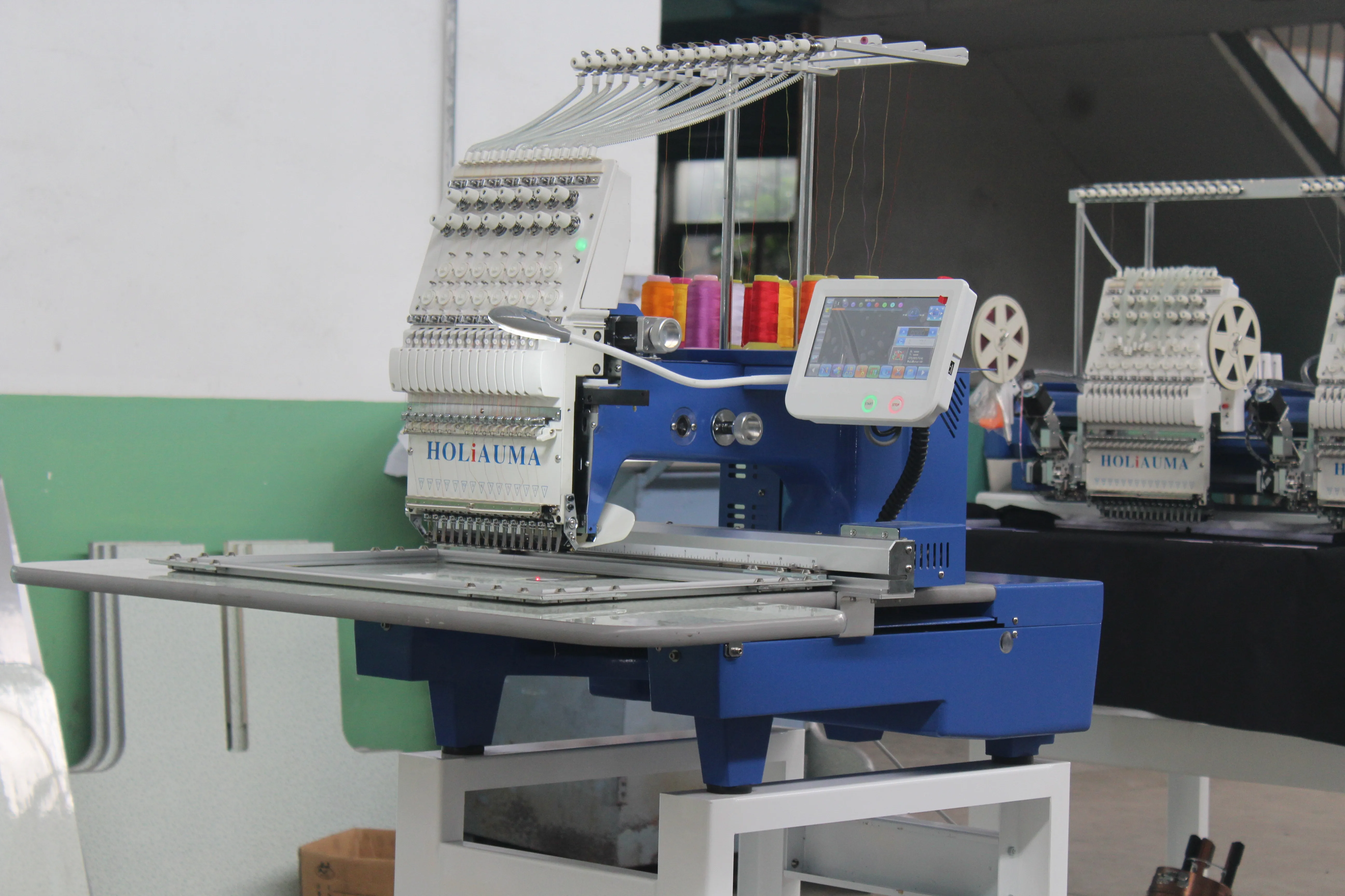 Высококачественная вышивальная машина с 12 иглами одной головкой в Китае|Машина