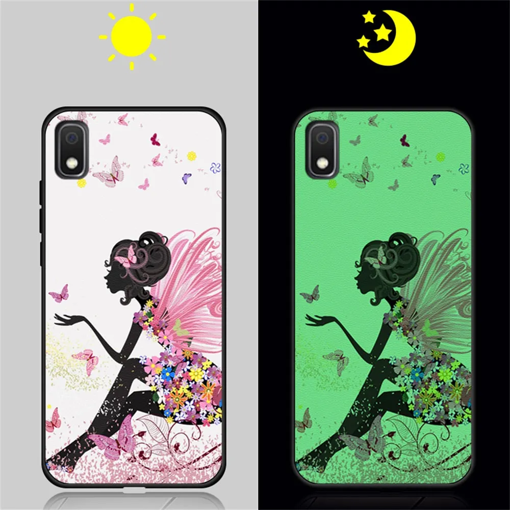 Чехол для телефона светящийся samsung Galaxy Note 10 плюс 9 M10 M20 M30 J5 J7 Prime On5 On7 2016 чехол из