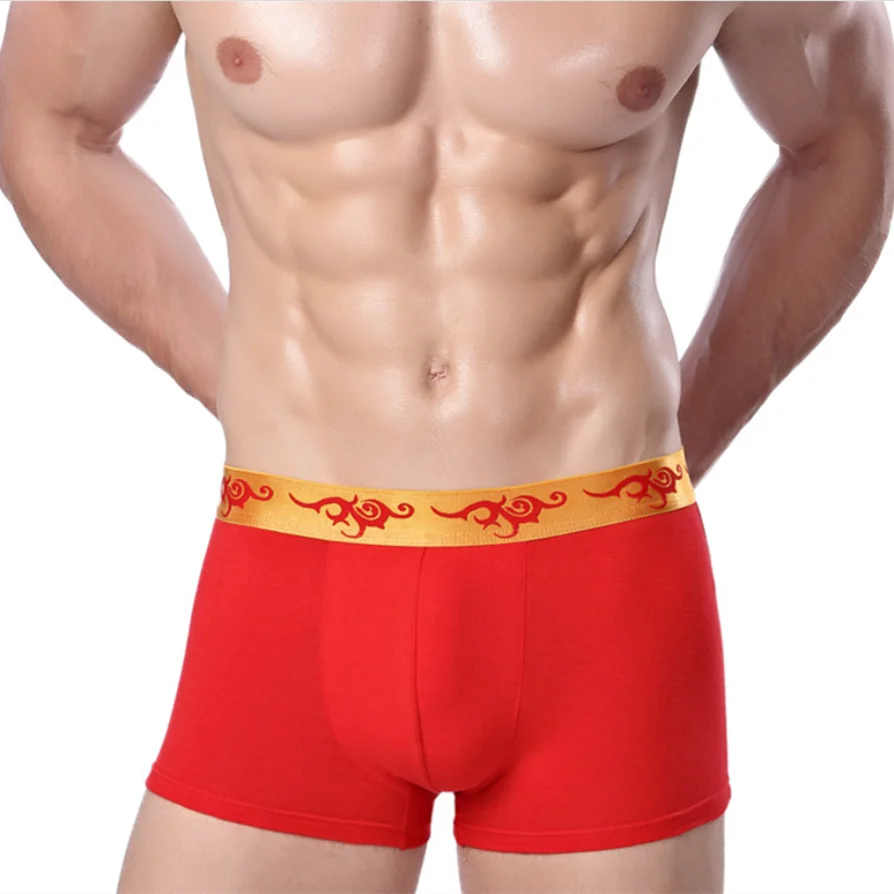 

Men's Boxer Pants All Cotton Pants Anti Large Size Underwear Comfortable Fashion Brand Shorts