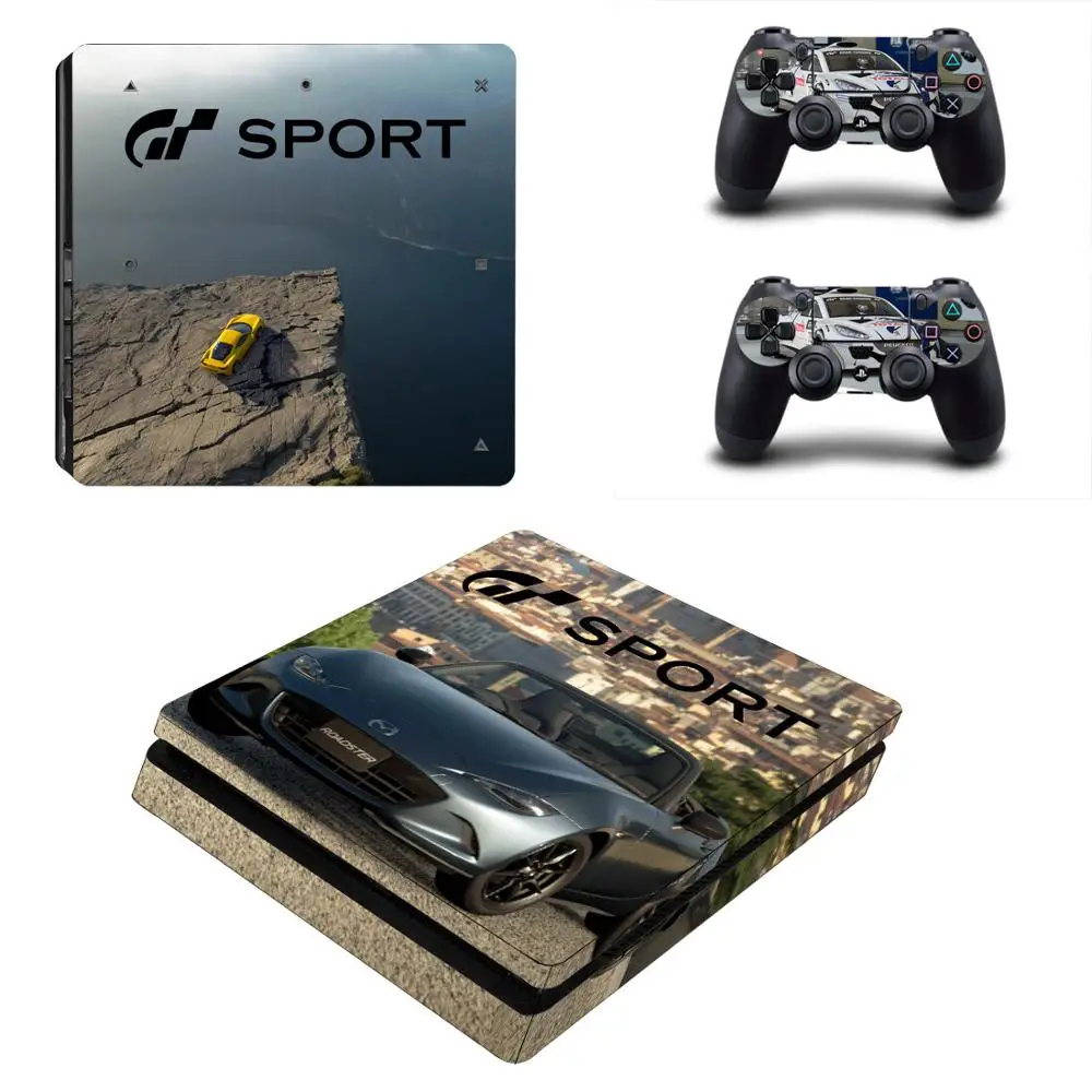 Гран Туризмо GT Sport PS4 тонкий Стикеры s Play station 4 кожи наклейка для Игровые приставки