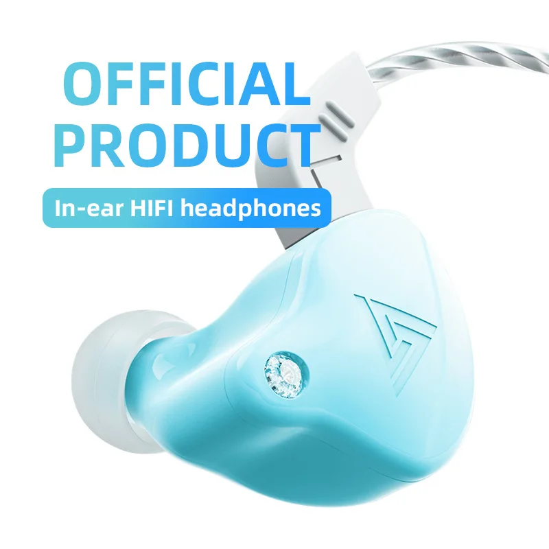 

QKZ AK6-X In Ear Hifi Earbuds Earphone subwoofer Sports With Mic Headset 3.5mm Plug Music headphone AK6 upgrade version