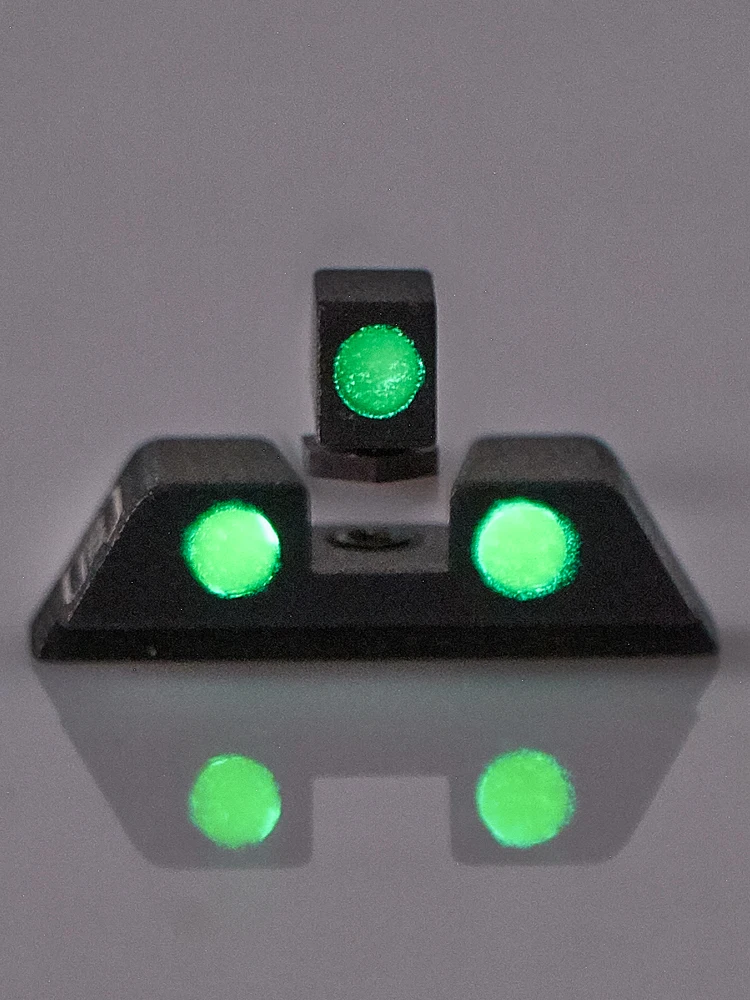 Тактический пистолет с зеленой точкой ночного видения Стандартный 6 5 мм задний