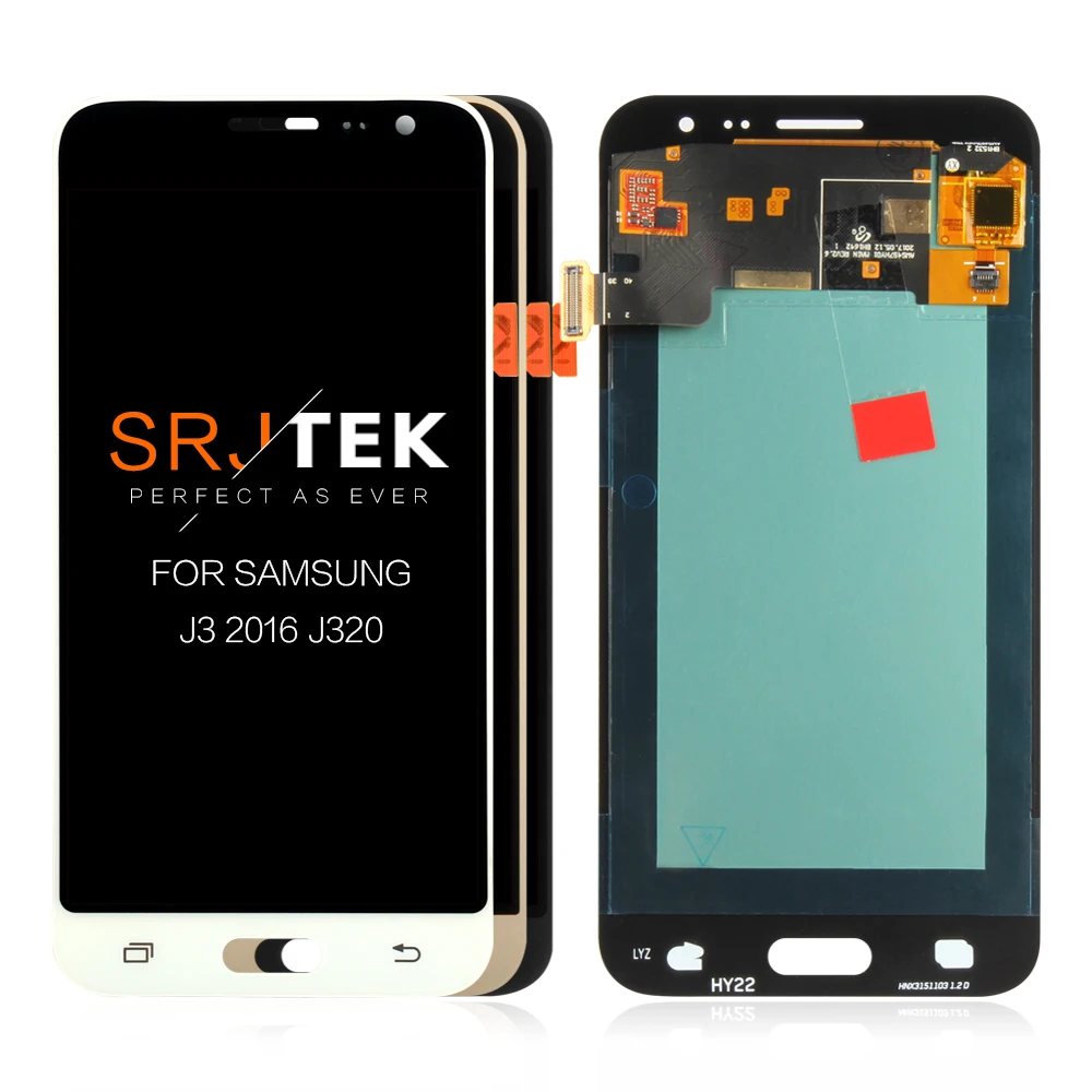 

ЖК-дисплей OLED 5 "для Samsung Galaxy J3 2016, J320, сенсорный экран, сменный дигитайзер в сборе для J320, J320F, J320H, J320M, J320FN