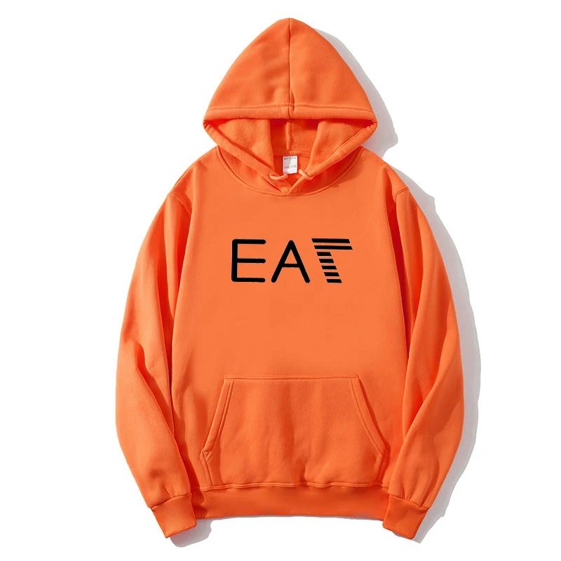 

Men's 2021 New Fleece Sweatshirt Harajuku Loose Streetwear Top Fall Spring O-Neck Pullover Hoodie Men