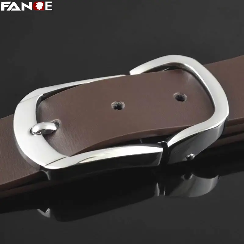 FANGE мужской ремень кожаный пряжкой ремни модные дизайнерские высококачественные