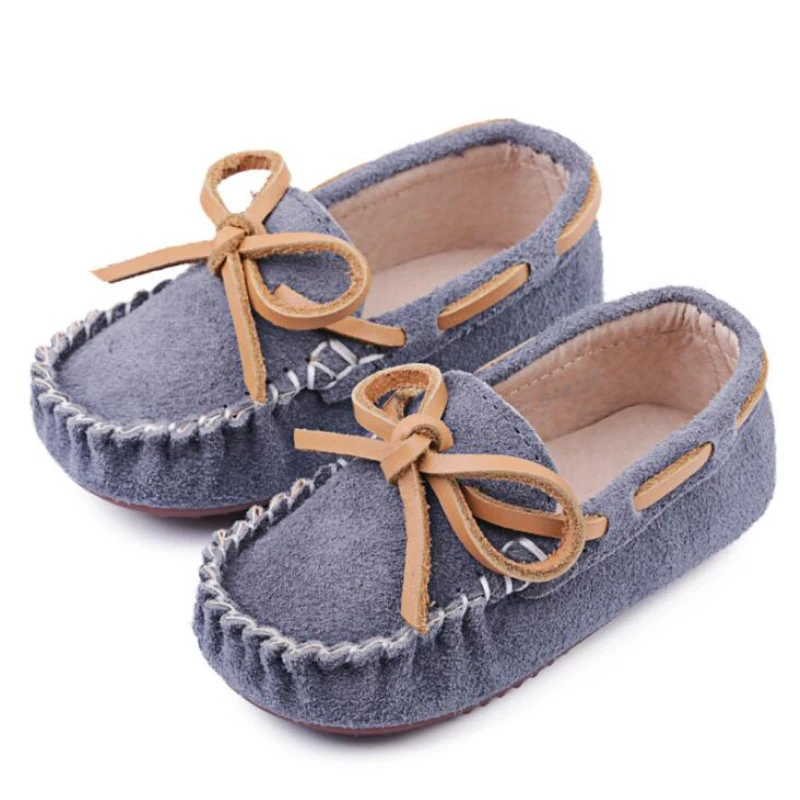 Мокасины из натуральной кожи на плоской подошве для мальчиков и девочек | Мать