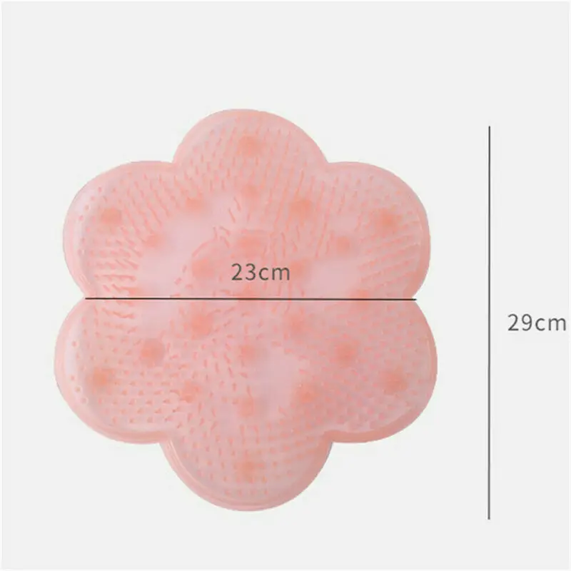 Lazy Bath Massage Pad Silicone Suction Cup Bathroom Shower Mat Non-slip Bat New | Дом и сад