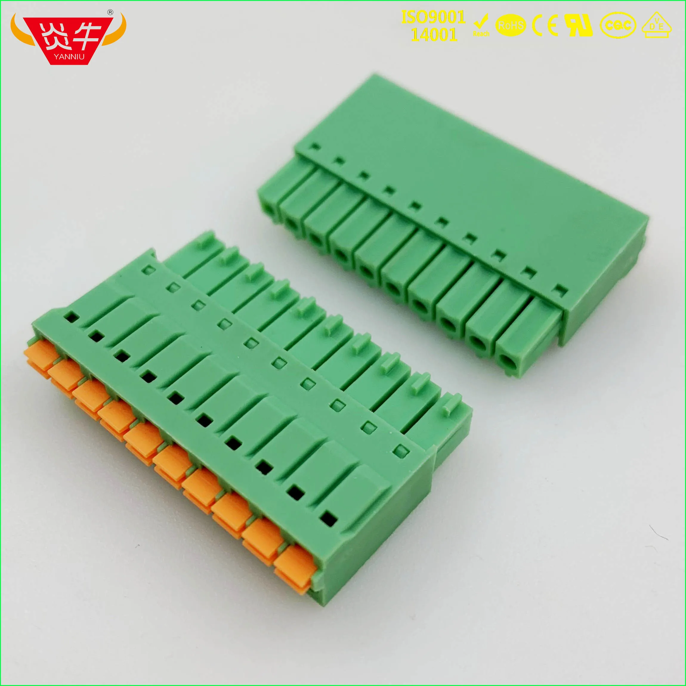 KF2EDGKN 3.81 2P~ 12P PCB PLUG-IN TERMINAL BlOCKS 15EDGKN 3.81mm 2PIN FMC 1,5/ 2-ST-3,81 PHOENIX CONTACT DEGSON KEFA YANNIU