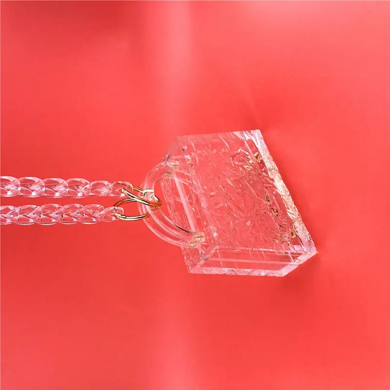 

Women Lady Acrylic Handbag Evening Clutch Bridal Wedding Party Prom Wallet Purse