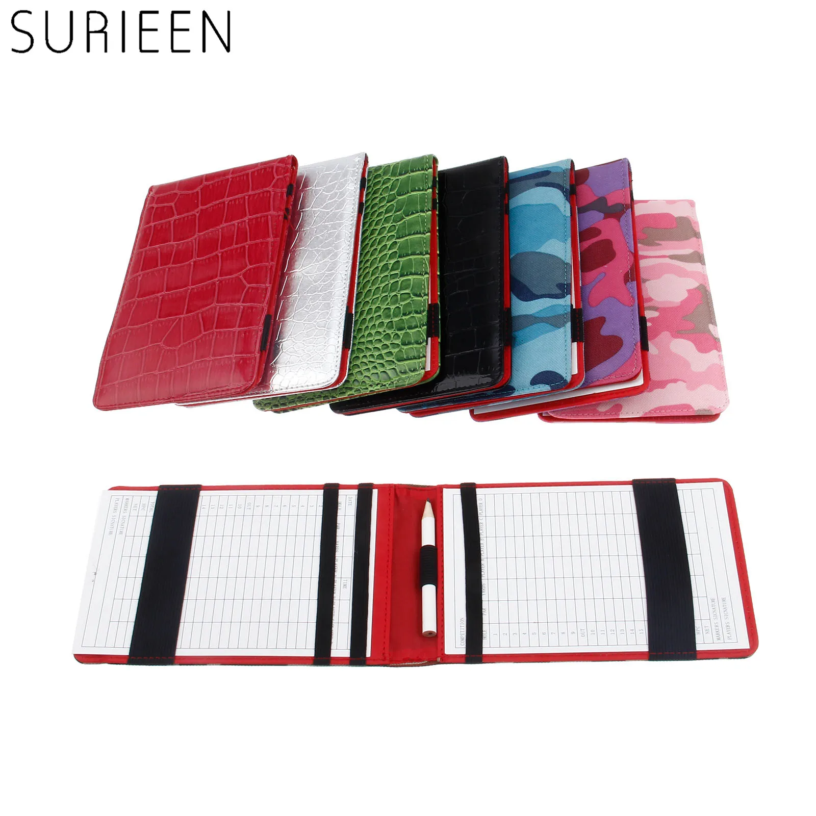 1 шт. PU Гольф Показателей держатель Хранитель Для Игры В Оценка кошелек двор