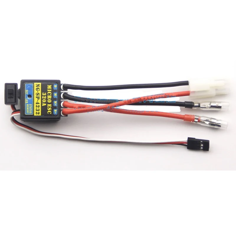 1 шт. 320A двунаправленный матовый ESC костюм с 2-3S Lipo вперед/назад 540/550 регулятор