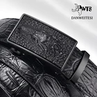 Ремень мужской из натуральной кожи с автоматической пряжкой DWTS