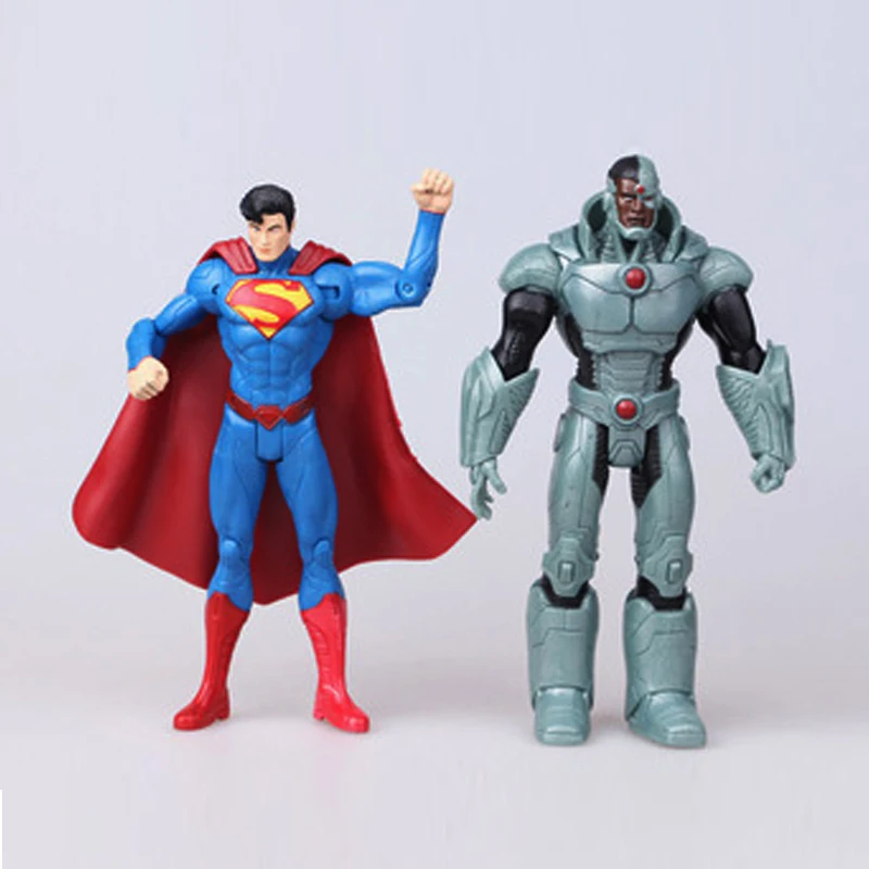 Экшн-фигурка героя мультфильма Marvel DC Лига справедливости Аквамен Супермен