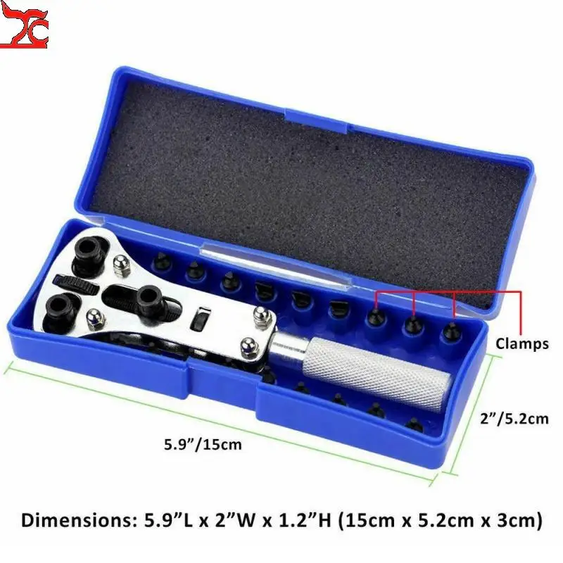Good design Multi-function Watch Repair Tool Kit Watch Case Change Battery Cover Opener Repair Wrench Screwdriver  Watch Repair