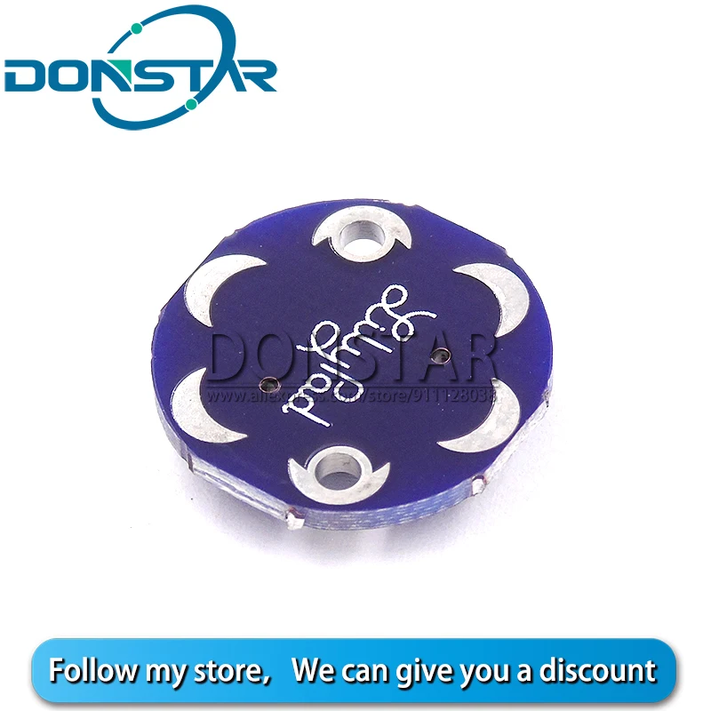 Новая круглая печатная плата LilyPad мини зуммер Module|Акустические компоненты| |