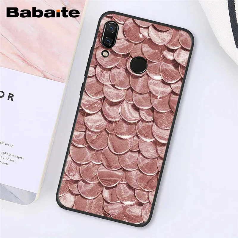 Babaite Золотой Розовый Блестящий розовый Love Herat чехол для телефона для Xiaomi Redmi8 4X 6A S2 Go Redmi 5 5Plus Note4 5 7 Note8Pro