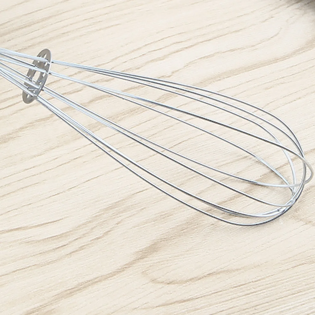 

Egg Beater Kitchen Stainless Steel Cooking Manual Handle Paste Cream Whisk Handheld Beating Stirrer Mixer Household