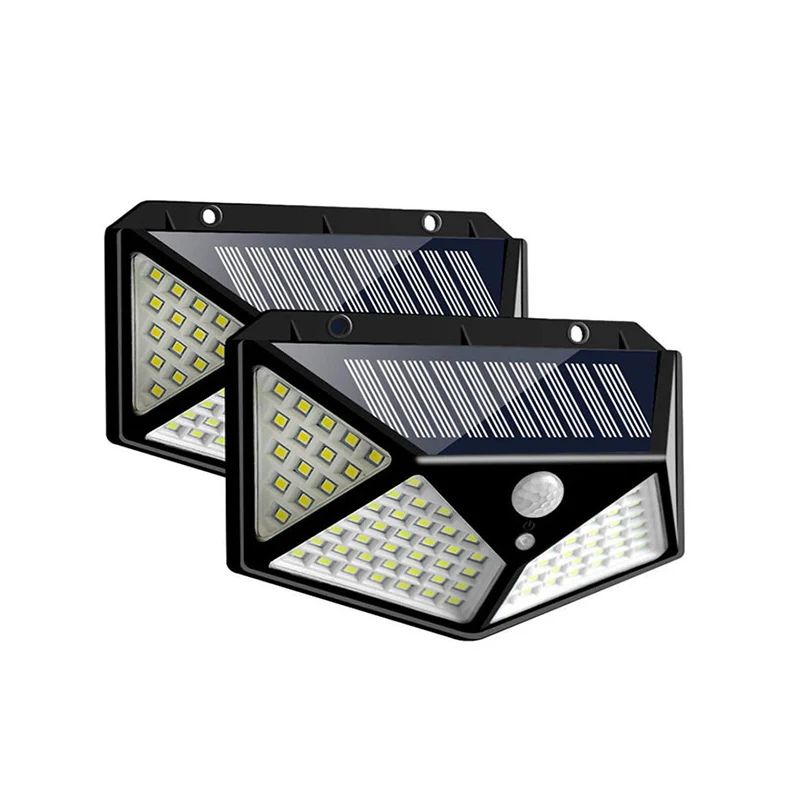 Светодиодный светильник на солнечной батарее открытом воздухе