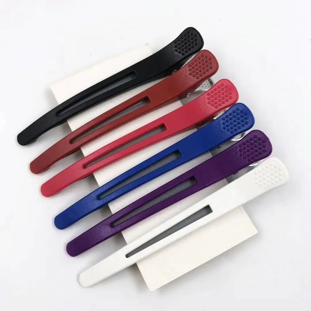 

6Pcs/Set Colorful Non-slip Hair Clips Sectioning Duck Bill Hair Clip Professional Salon Hairdressing Styling Tool
