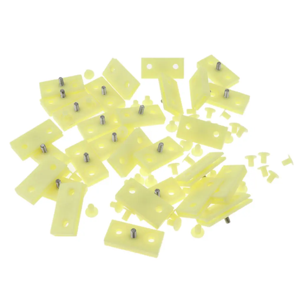 

Прочные крепежные клипсы для двери и кулисной панели, 50 шт.