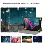 MTT чехол для Microsoft Surface Pro 4 5 6 7 Windows 12,3 дюймов Surface Go 10, кожаный флип-чехол с подставкой, защитный чехол для планшета