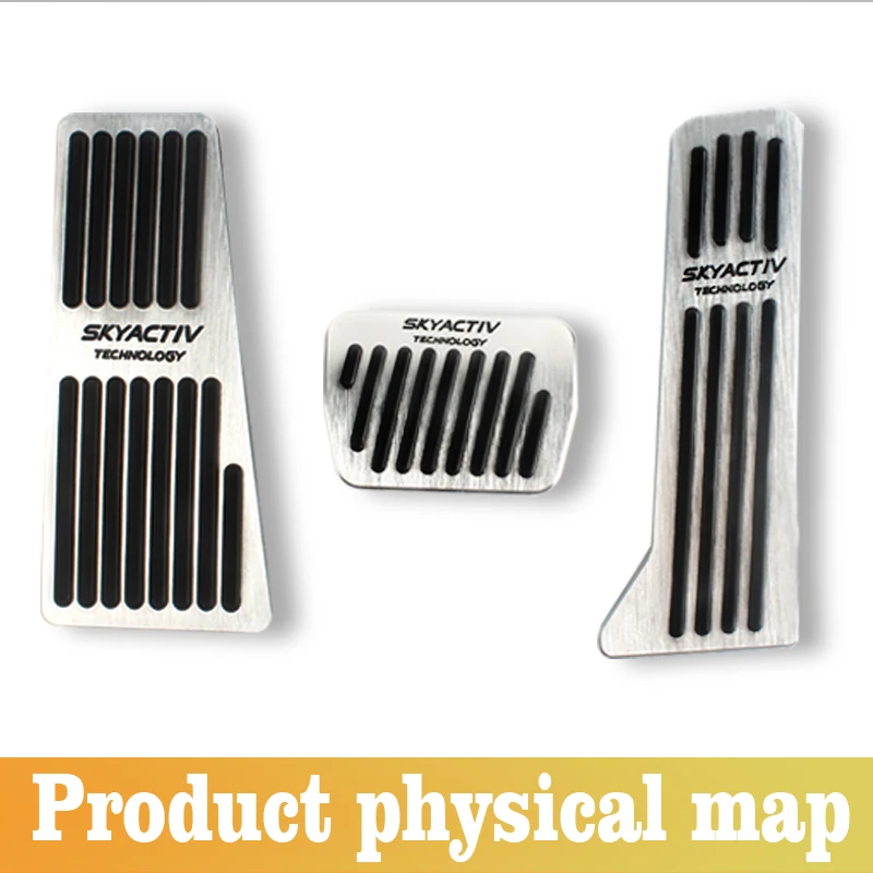 

For Mazda 3 6 CX-5 CX5 CX-3 2017 2018 2019 CX-8 CX-9 Axela ATENZA AT Car Accelerator Footrest Pedal Brake Clutch Pad Accessories