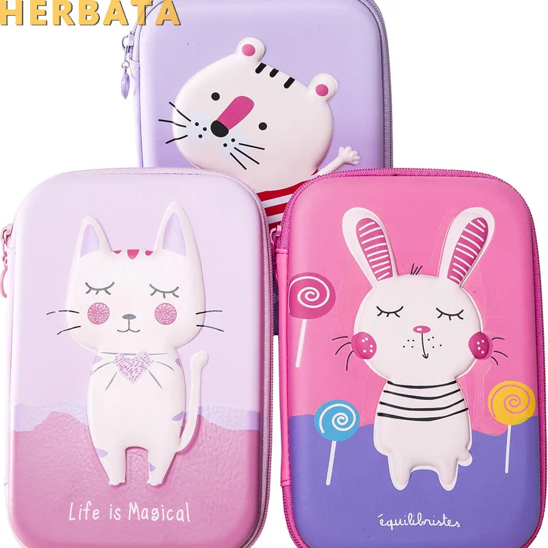 Милый чехол для карандашей учеников начальной школы ручки подарки на день детей