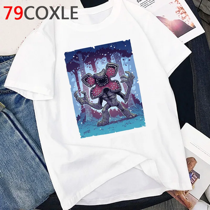 Новинка сезон 4 футболка очень странные дела женские летние топы с милым